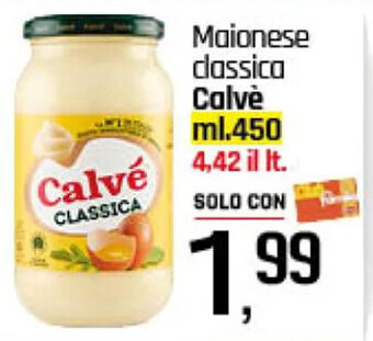 Maionese classica Calvè ml.450