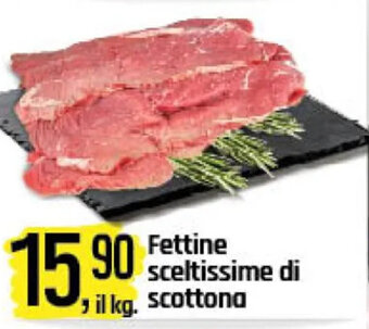 Famila Superstore Fettine sceltissime di Scottona offerta