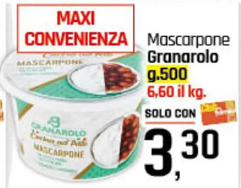 Famila Superstore Mascarpone Granarolo g.500 offerta