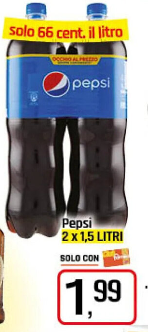 Famila Superstore Pepsi 2 x 1,5 LITRI offerta