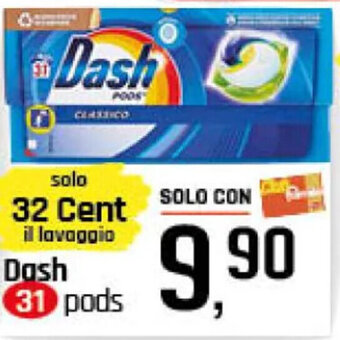 Famila Superstore Dash 31 pods offerta