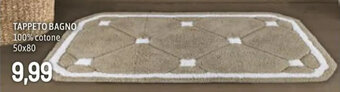 Famila Superstore TAPPETO BAGNO 100% cotone 50x80 offerta