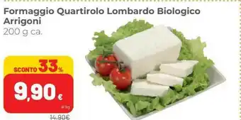 Formaggio Quartirolo Lombardo Biologico Arrigoni