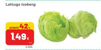 Coop Lattuga Iceberg offerta