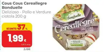 Coop Bonduelle In Pausa Cereallegre Cous Cous Delizioso 200 G(ml) offerta