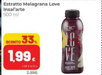 Coop Insal'arte Estratto Melagrana Love 500 Ml offerta