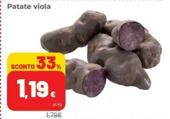 Coop Patate Viola offerta