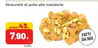 Coop Straccetti Di Pollo Alle Mandorle offerta