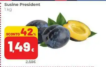 Coop Prèsident Susine offerta