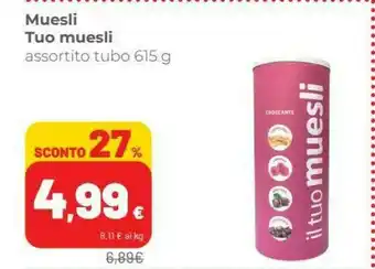 Coop Il Tuo Muesli Muesli offerta