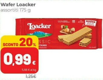 Coop Loacker Wafer offerta