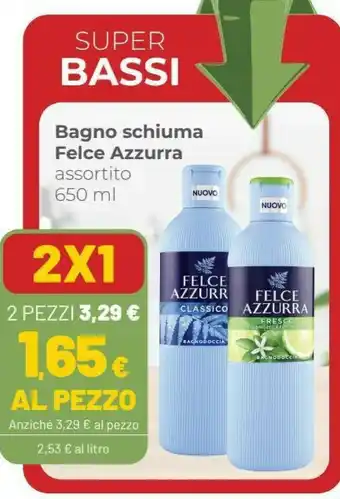 Coop Felce Azzurra Bagno Schiuma offerta