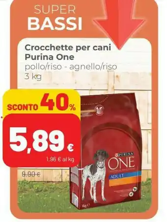 Coop Purina One Crocchette Per Cani offerta