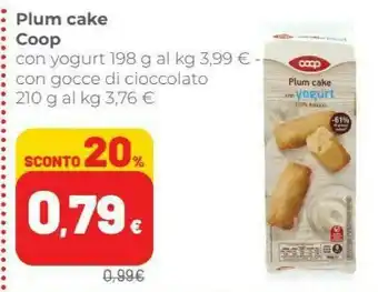 Coop Coop Plumcake offerta