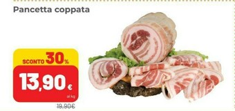 Coop Pancetta Coppata offerta