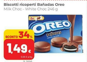 Coop Oreo Banadas Choco Leche 246 G(ml) offerta