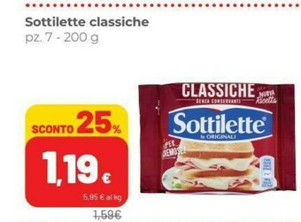 Coop Mondelez Sottilette Le Originali Classiche offerta
