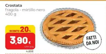 Coop Crostata Fragola Mirtillo Nero offerta