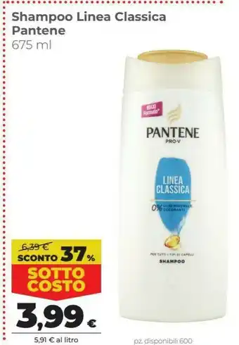 Coop Pantene Shampoo Linea Classica offerta