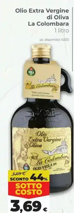 Coop Viola - Olio Extra Vergine Di Oliva La Colombara 1000 G(ml) offerta