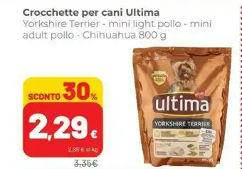 Coop Ultima Crocchette Per Cani offerta