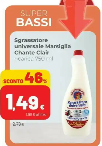 Coop Chanteclair Sgrassatore Universale Marsiglia 750 Ml offerta