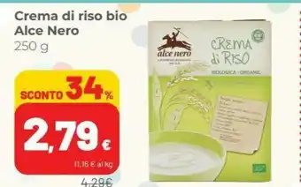 Coop Alce Nero Crema Di Riso Bio offerta