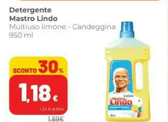 Coop Mastro lindo Detergente Multiuso Limone 950ml offerta