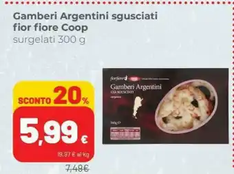 Coop Coop Gamberi Argentini Sgusciati offerta