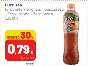 Coop Fuze Tea - Limone Con Una Nota Di Lemongrass 1250 G(ml) offerta