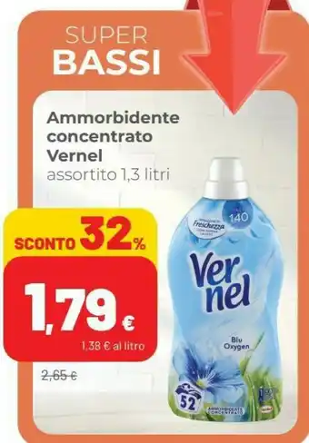 Coop Vernel Ammorbidente Concentrato Blu Oxygen 1300ml offerta