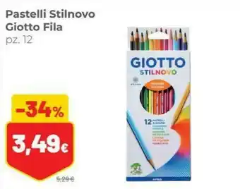 Coop Giotto Fila Pastelli Stilnovo offerta