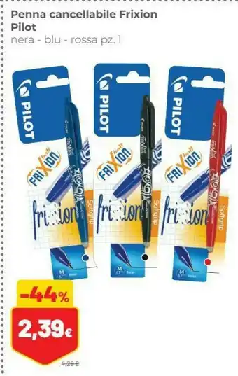Coop Pilot Penna Cancellabile Frixion offerta