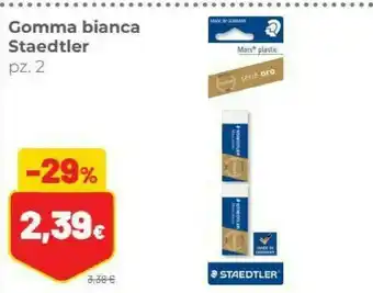 Coop Staedtler Gomma Bianca offerta