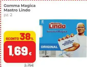 Coop Mastro lindo Gomma Magica offerta