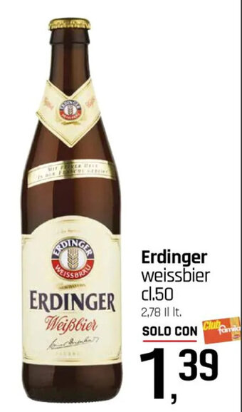 Erdinger weissbier cl.50