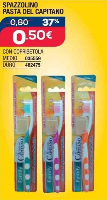 SPAZZOLINO PASTA DEL CAPITANO