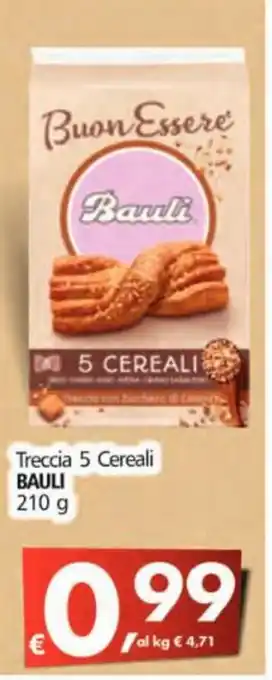 Alter Discount Bauli Treccia 5 Cereali 210g offerta
