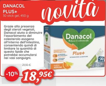 DANACOL PLUS+ 30 stick gel, 450 g
