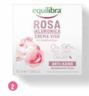IperFamila EQUILIBRA ROSA IALURONICA Crema Viso Anti-Aging 50 ml offerta