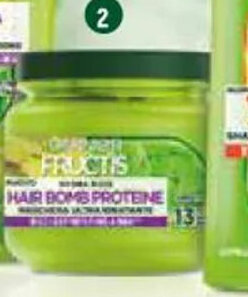 IperFamila GARNIER FRUCTIS Hair Bomb Maschera per capelli vari tipi 320 ml offerta