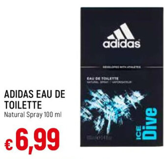 IperFamila ADIDAS EAU DE TOILETTE Natural Spray 100 ml offerta