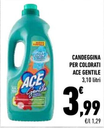 Conad CANDEGGINA PER COLORATI ACE GENTILE 3,10 litri offerta