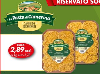 Italmark La Pasta di Camerino SAPORI DA RICORDARE offerta