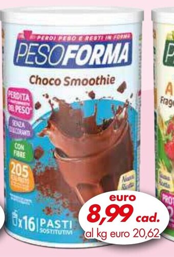 PERDI PESO E RESTI IN FORM PESOFORMA Choco Smoothie