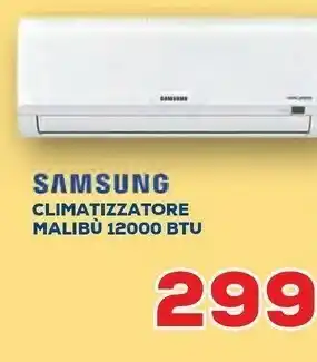 Euronics Samsung Climatizzatore Malibu 12000 BTU offerta