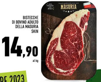 Conad BISTECCHE DI BOVINO ADULTO DELLA MASURIA SKIN offerta