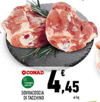 Conad SOVRACOSCIA DI TACCHINO offerta
