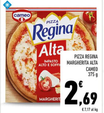 Conad PIZZA REGINA MARGHERITA ALTA CAMEO 375 g offerta