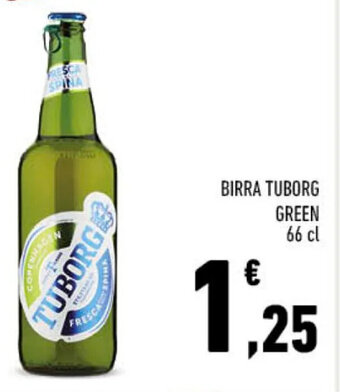 Conad BIRRA TUBORG GREEN 66 cl offerta